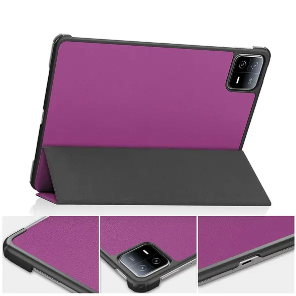 Bizon Case Tab Croc Xiaomi Pad 6 / Pad 6 Pro dark purple
