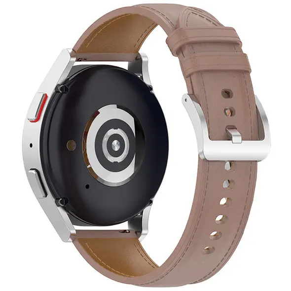 Bizon Strap Watch Casual Samsung Galaxy Watch FE/7/6/6 Classic/5/5Pro/4/4 Classic pink