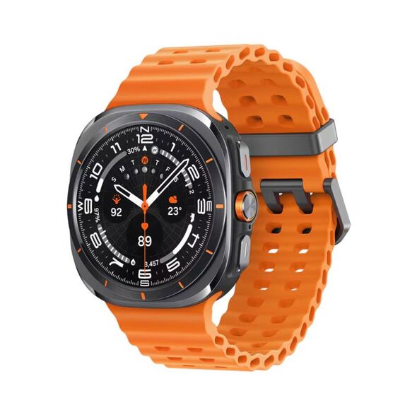 Smartwatch Samsung Galaxy Watch Ultra 47mm L705 LTE Orange Band Titanium Γκρι 8806095683355 8806095683355 έως και 12 άτοκες δόσεις