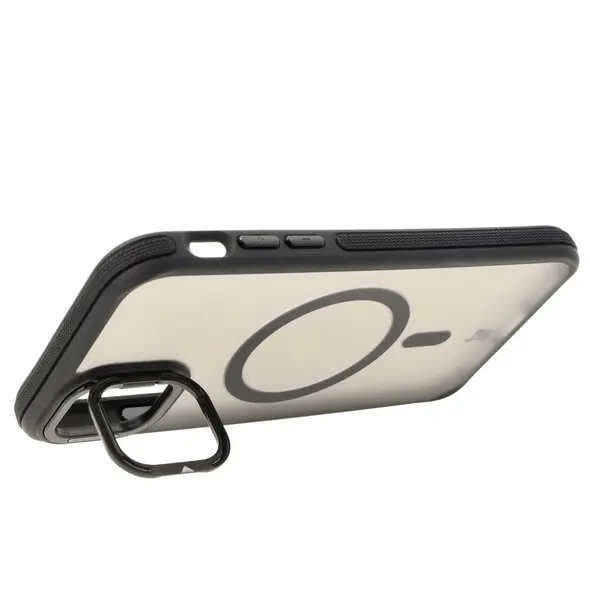 Bizon Case Eclipse Apple iPhone 11 smoky with a black frame
