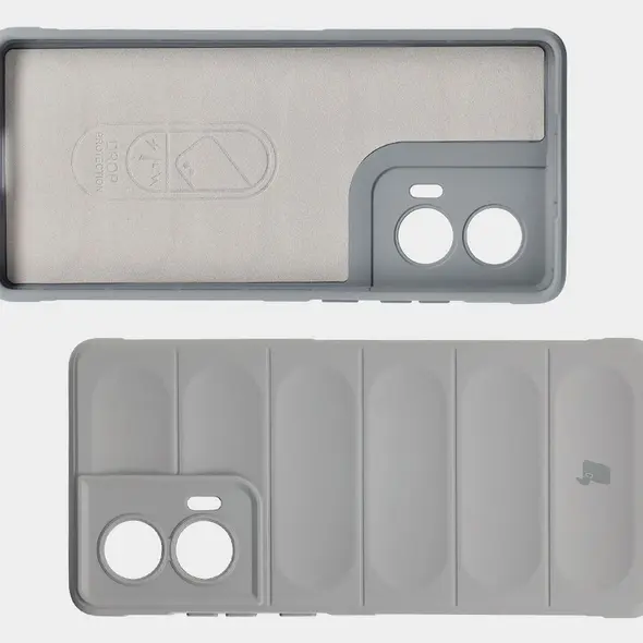 Bizon Case Tur Motorola Edge 50 Fusion light grey