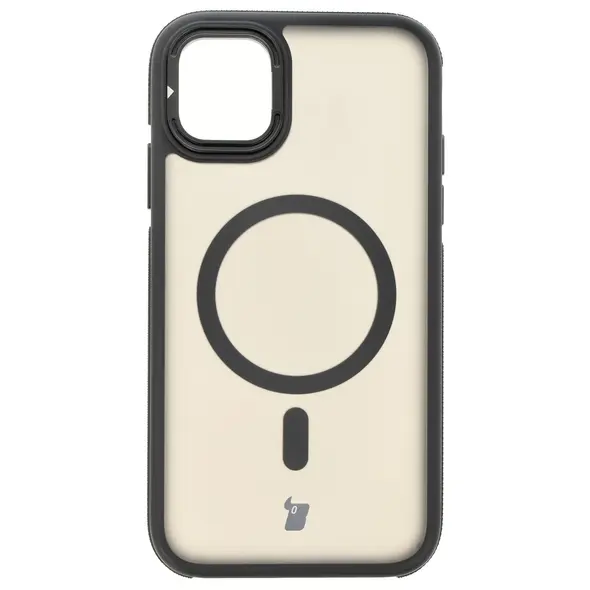 Bizon Case Eclipse Apple iPhone 11 smoky with a black frame