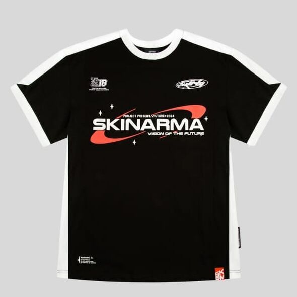 Skinarma T-Shirt Halo M czarny/black