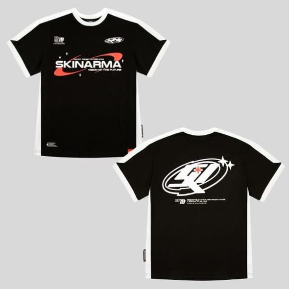 Skinarma T-Shirt Halo M czarny/black