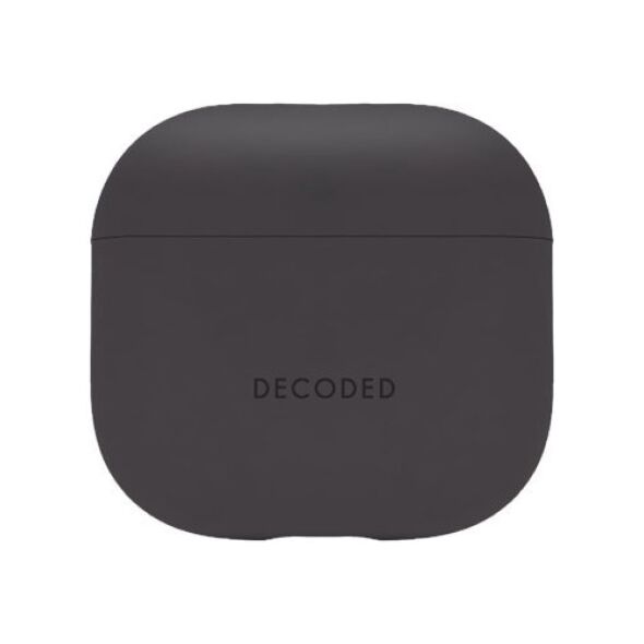 Decoded Silicone Aircase - silikonowa obudowa ochronna do AirPods 4 gen. (charcoal)