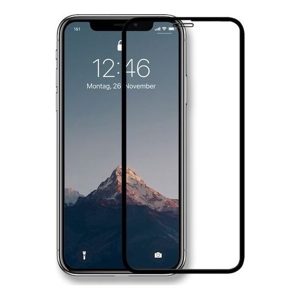 Woodcessories Woodcessories 3D μαύρο πλαίσιο Premium Glass iPhone X/Xs/11 Pro 13340768 4260382634347