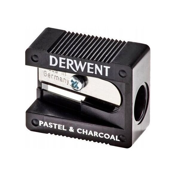 Derwent Pastel/charcoal pencil sharpener plast. Special spidser til pastel/kul blyanter