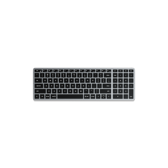 Satechi Slim X2 Bluetooth Backlit Keyboard space gray