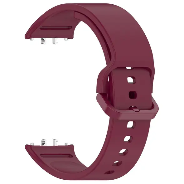 Bizon Strap Watch Silicone Samsung Galaxy Fit 3 burgundy