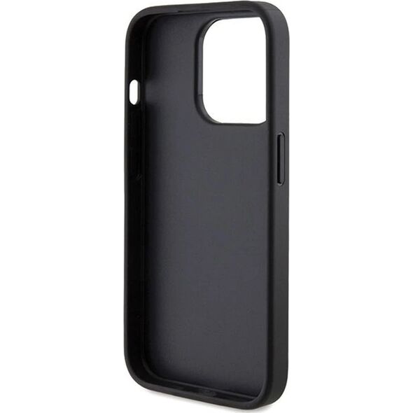 Guess Guess GUHCP15LHG4SGK iPhone 15 Pro 6.1" czarny/black hardcase Glitter Script Big 4G