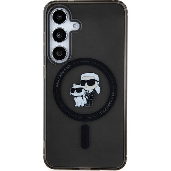 Karl Lagerfeld Karl Lagerfeld KLHMS24SHGKCNOK S24 S921 czarny/black hardcase IML Karl&Choupette MagSafe NoSize