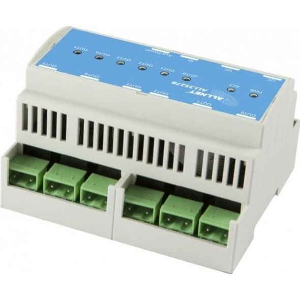 Allnet ALLNET MSR IO ALL3527B HUT / 6fach 250V/16A Σύστημα μετάδοσης σήματος Relais Ausgang I2C AV 13691655 4038816019318