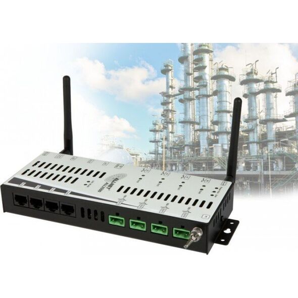 Σύστημα μετάδοσης σήματος AV Allnet ALLNET MSR Zentrale ALL3500 συμπεριλ. 4 Θύρες αισθητήρων & WLAN για Αυτοματισμό IP Gebäude 13691727 4038816035004