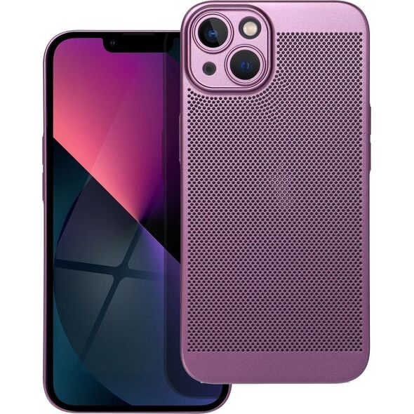 OEM Futerał BREEZY do IPHONE 13 fioletowy
