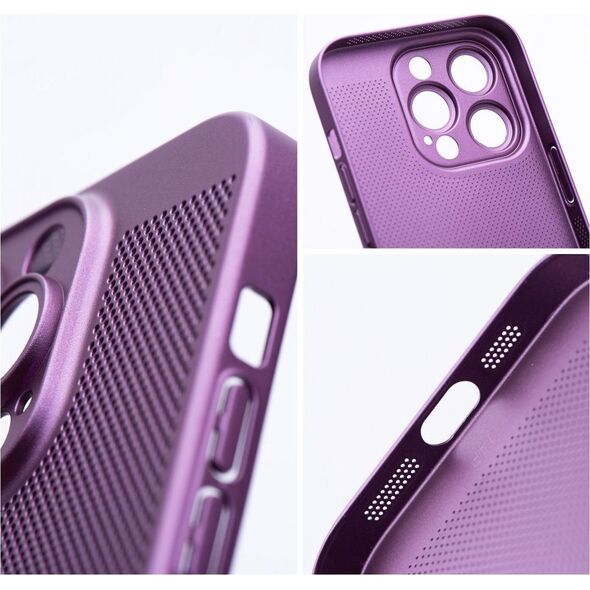 OEM Futerał BREEZY do IPHONE 13 fioletowy