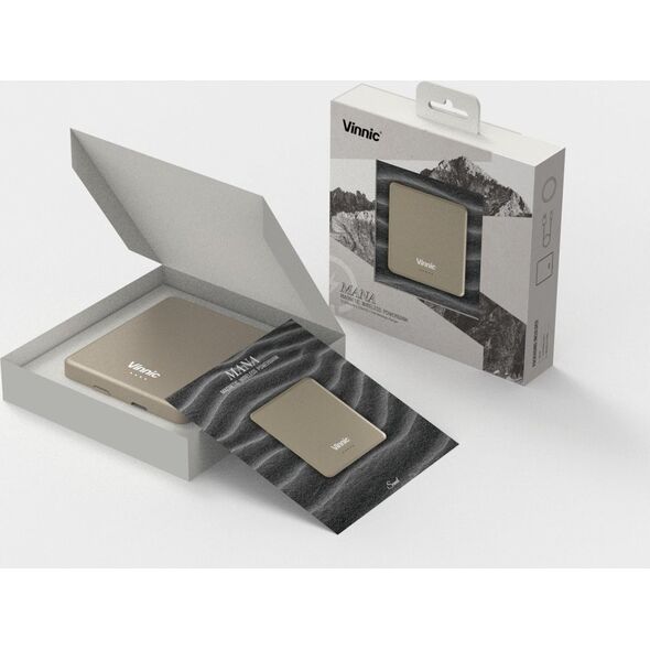 Powerbank Vinnic Vinnic MANA Magnetic Wireless Powerbank 8.000mAh, επιδόρπιο 13893086 4898338017045