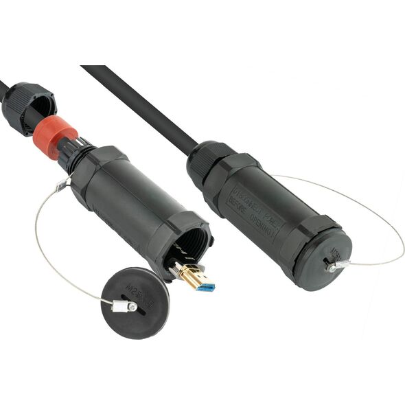 Καλώδιο PYTHON Python AOC Hybrid HDMI« 2.0b, stahlarmiert, 5m 13910827 4014619842605