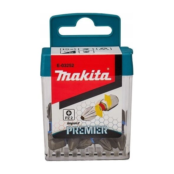 ΜΠΙΤ ΜΑΚΙΤΑ ΒΛΑΔΙΟΥ MAKITA PZ2-25mm /15 τεμ. ΕΠΙΠΤΩΣΕΙΣ ΠΡΩΘΥΠΟΥΡΓΕ 13920043 88381569927