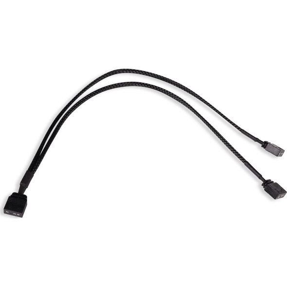 Alphacool Alphacool Y-Splitter aRGB 3-Pin auf 2x 3-Pin 30cm - μαύρο 13938890 4250197187053