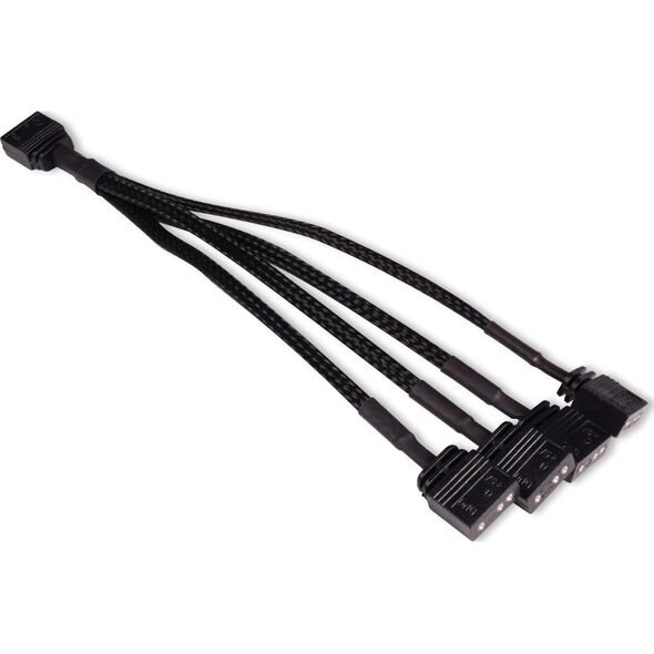 Alphacool Alphacool Y-Splitter aRGB 3-Pin auf 4x 3-Pin 15cm - μαύρο 13938891 4250197187107