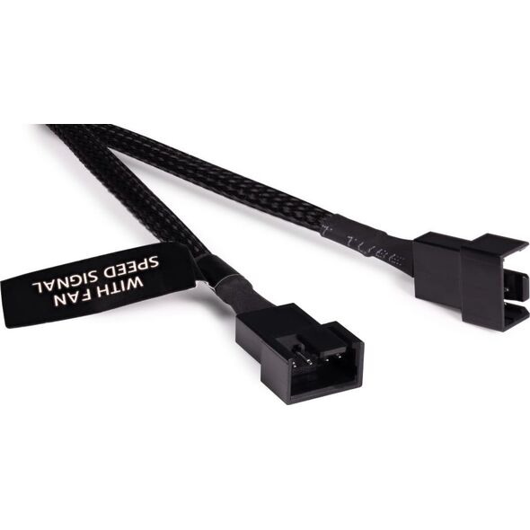 Καλώδιο τροφοδοσίας Alphacool Alphacool Lüfterkabel 4-Pin auf 4-Pin Verlängerung 15cm - μαύρο 13938899 4250197186735