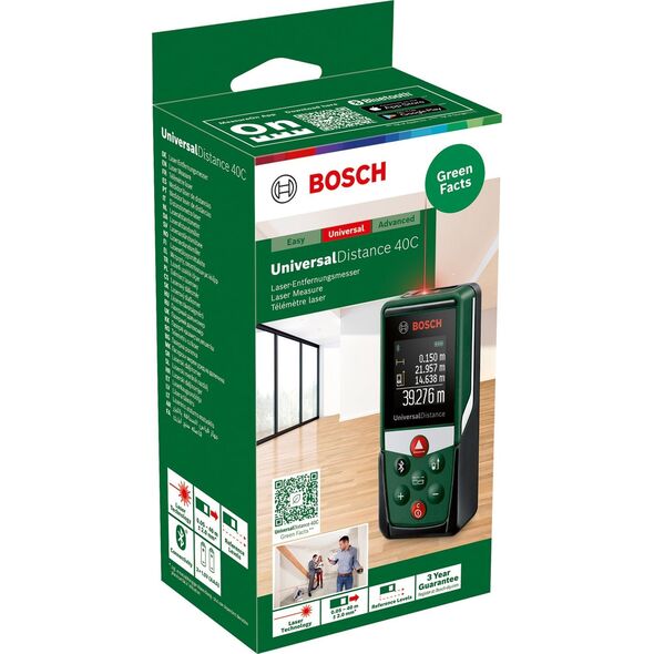 Dalmierz laserowy Bosch BOSCH DALMIERZ UNIVERSAL DISTANCE 40C