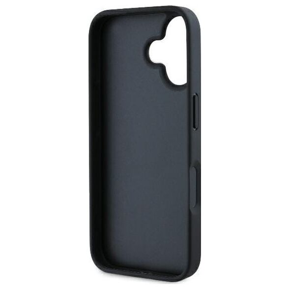 Karl Lagerfeld Karl Lagerfeld KLHCP16SPGKLCHPK iPhone 16 6.1" czarny/black hardcase Monogram Choupette Head Pin