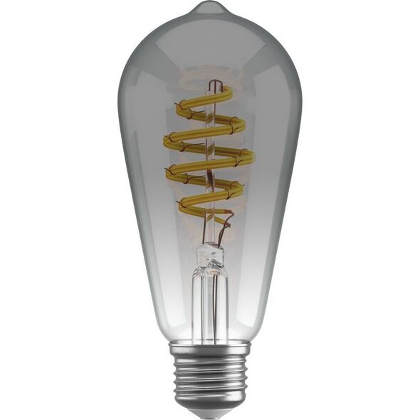 Avanca International BV Hombli smarte Filament Glühbirne, ST64, E27, CCT, Smokey 13875422 8719323918153