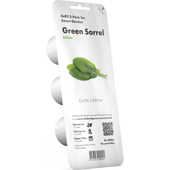 Click And Grow Click & Grow Smart Garden refill Green Sorrel 3 τεμ 13903496 4742793009001