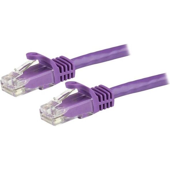 StarTech RJ-45/RJ-45 kat.6 U/UTP Fioletowy 15m (N6PATC15MPL)
