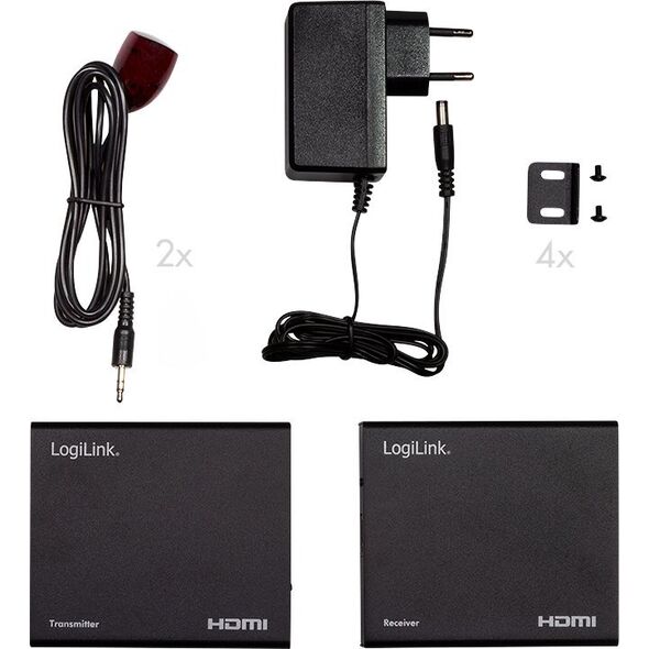 LogiLink LogiLink HDMI Extender/Splitter-Set über IP,70m,1x2-Port