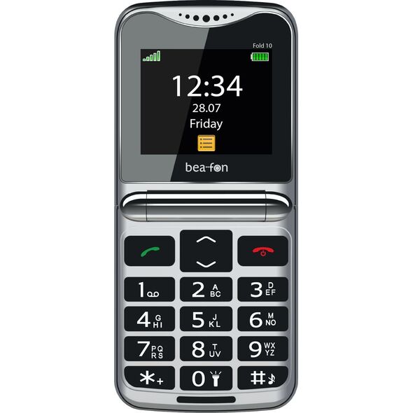 Κινητό τηλέφωνο Beafon Bea-fon Fold 10 μαύρο 13859936 9120120000000