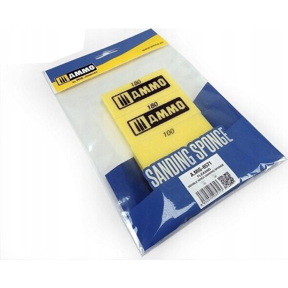 Vallejo Ammo: Sanding Sponge - Flexand διπλής όψης σφουγγάρι λείανσης (4) 13884928 8432074085713