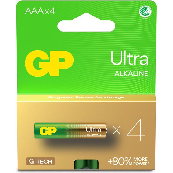 GP GP ULTRA ALKALINE AAA/LR03 13887250 4891199220197