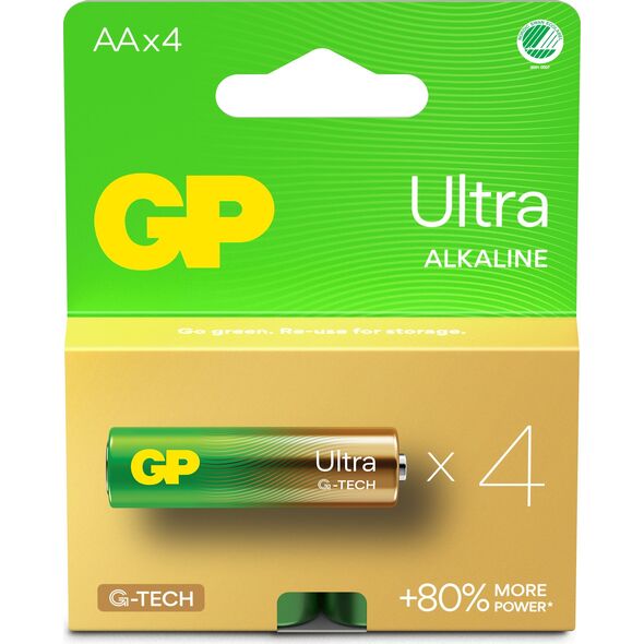 GP GP ULTRA ALKALINE AA/LR6 13887251 4891199220180
