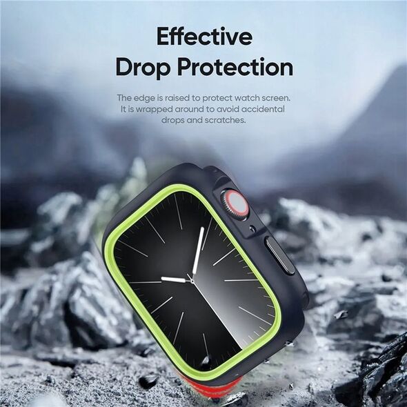 Θήκη Dux Ducis DUX DUCIS BAMO για Apple Watch 7 / 8 / 9 45 mm μαύρο πράσινο 13889206 6934913021255