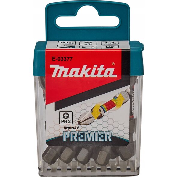 ΜΙΚΤΑ ΒΙΔΑΔΙΟΥ Makita MAKITA PH2-50mm / 10 τεμ. ΕΠΙΠΤΩΣΕΙΣ ΠΡΩΘΥΠΟΥΡΓΕ 13920034 88381570039