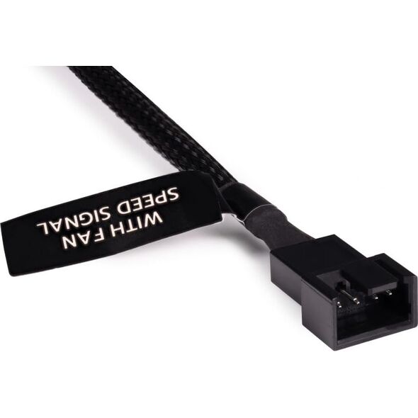 Alphacool Alphacool Y-Splitter 4-Pin auf 2x 4-Pin PWM 30cm - μαύρο 13938798 4250197186773
