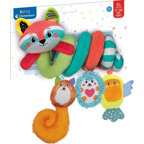 Clementoni Pakabinamas žaislas - spiralė kūdikiui Lapiukas Baby Clementoni 13983486 8005125179091