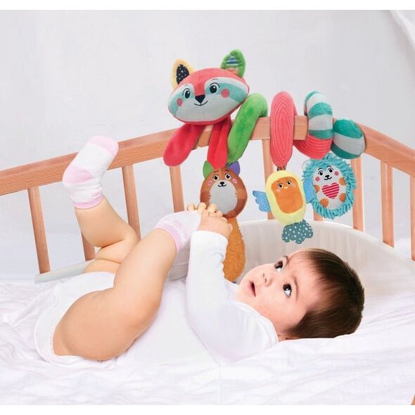 Clementoni Pakabinamas žaislas - spiralė kūdikiui Lapiukas Baby Clementoni 13983486 8005125179091