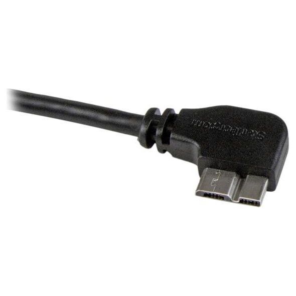 Kabel USB StarTech USB-A - micro-B 2 m Czarny (USB3AU2MRS)