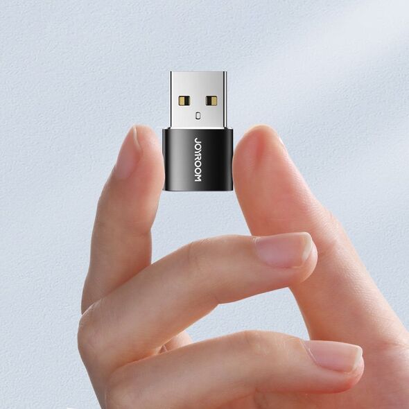 Adapter USB Joyroom USB-C - USB Czarny  (6941237149121)