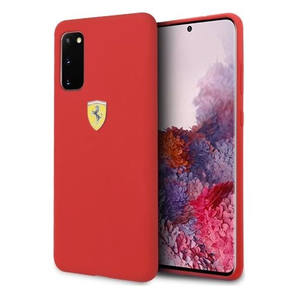 Ferrari Ferrari Hardcase FESSIHCS62RE S20 G980 czerwony/red Silicone