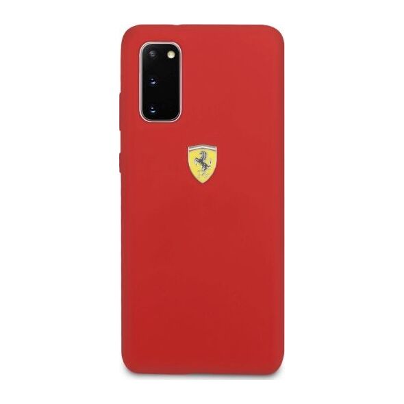 Ferrari Ferrari Hardcase FESSIHCS62RE S20 G980 czerwony/red Silicone