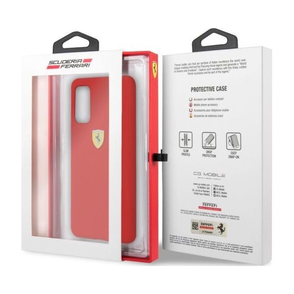 Ferrari Ferrari Hardcase FESSIHCS62RE S20 G980 czerwony/red Silicone