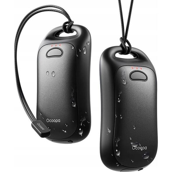 Ocoopa Ogrzewacz do rąk Ocoopa UT4 Urban 2x3000 mAh, USB-C, czarny