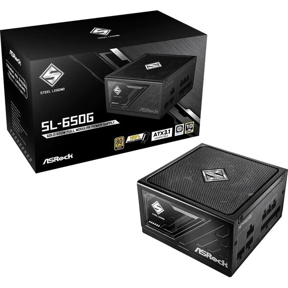 Τροφοδοτικό ASRock STEEL LEGEND 650W 80 Plus Gold 14450721 4710483948916