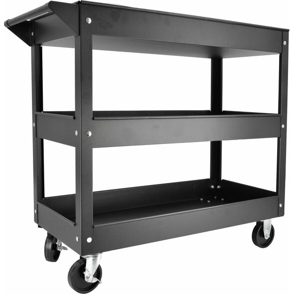 aw-tools AWTOOLS WÓZEK WARSZTATOWY METALOWY 3 POZIOMY