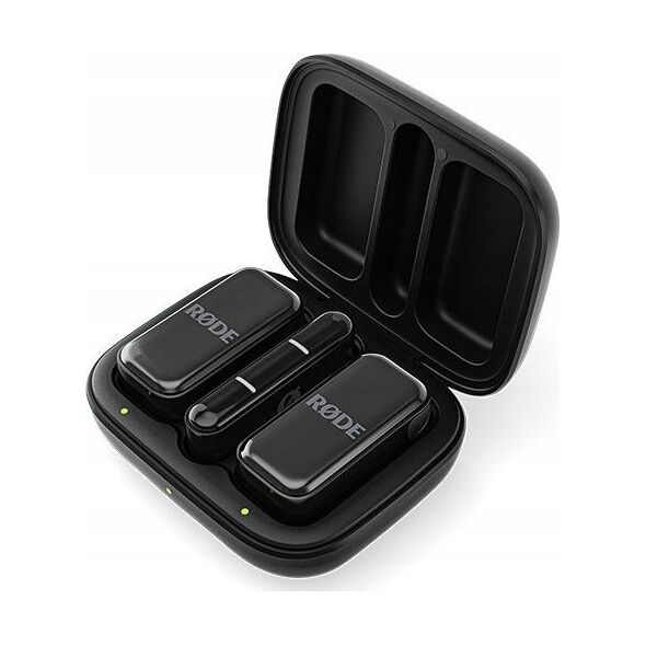 RODE Wireless Micro - 2-kanałowy cyfrowy system bezprzewodowy (USB-C, Czarny)