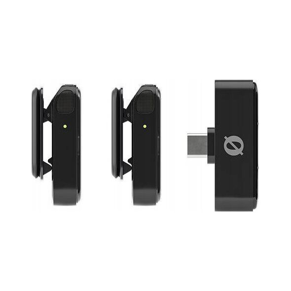 RODE Wireless Micro - 2-kanałowy cyfrowy system bezprzewodowy (USB-C, Czarny)